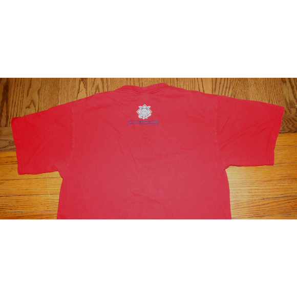VTG Y2K St Louis Cardinals Kick Chicago Cubs Butt Nike Center Swoosh M TShirt - Picture 6 of 9